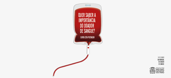 Campanha de doação de sangue