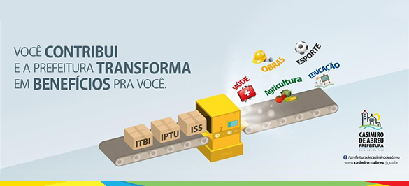 Campanha Tributos Fiscais - Prefeitura de Casimiro de Abreu